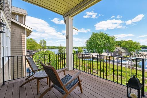 Step outside to your private deck, a perfect spot for morning coffee or evening relaxation.