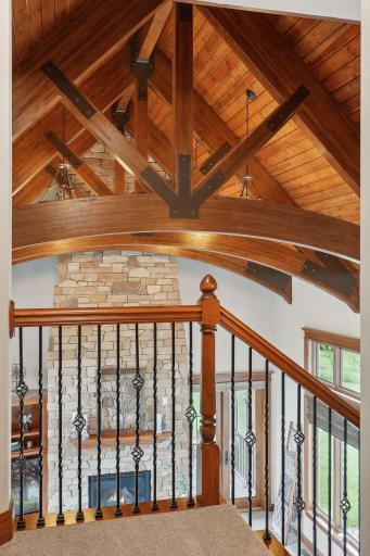 With keen attention to detail, the home offers stunning craftsmanship and gorgeous architectural details.