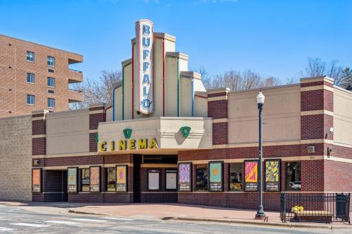 Buffalo provides a blend of small town community and suburban amenities with a quaint downtown area and various large retail shops.