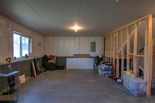 Unfinished Lower Level to finish as you wish!