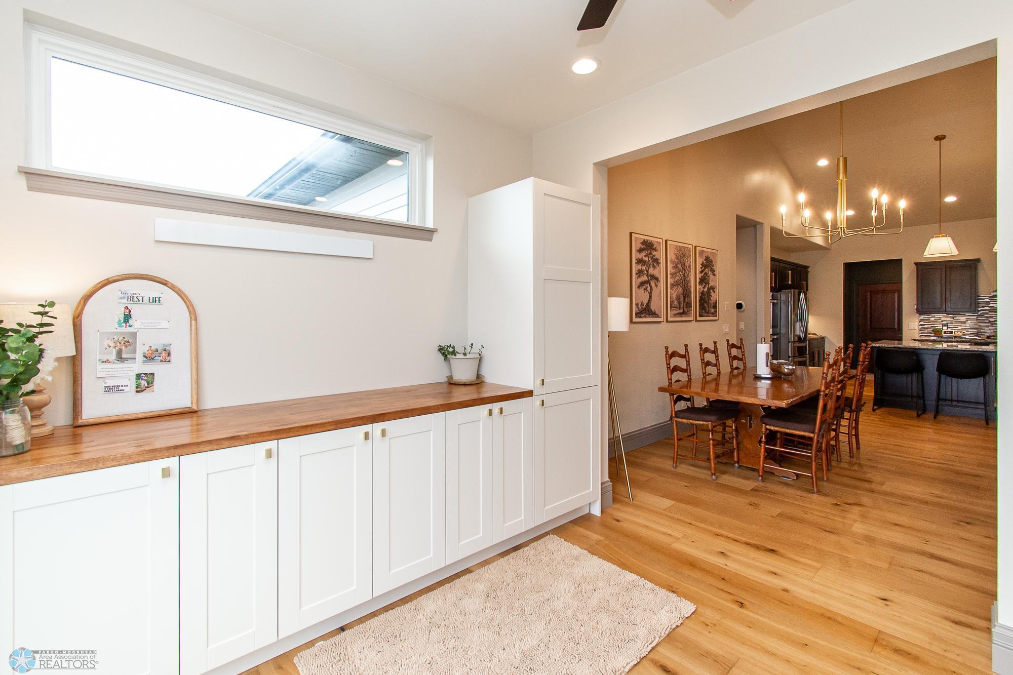 Laundry Room Folding Area + Storage