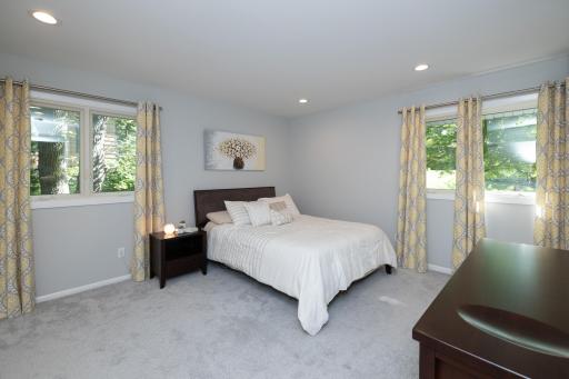 15 x 13 primary bedroom with private 3/4 bath