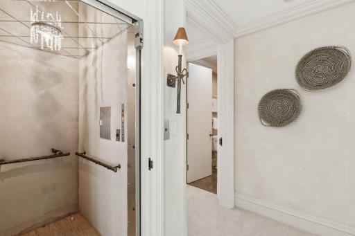 Elevator convenience with timeless flair.