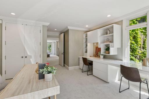 Expansive built-ins for effortless organization.