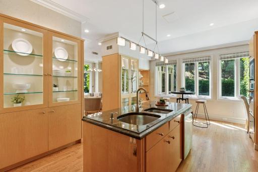 Sleek granite countertops for everyday luxury.