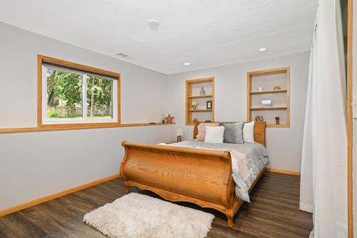 Large lower level bedroom. This is the 4th bedroom in the home.