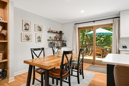 Beautiful real hardwood floors through entire upper level.