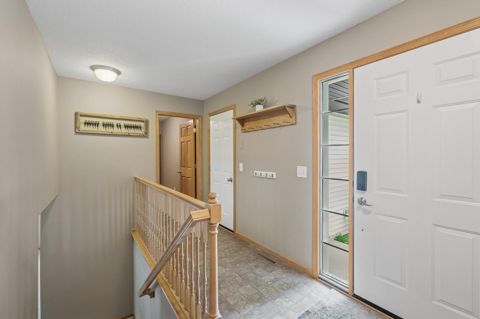 Front Entryway with Open Railing
