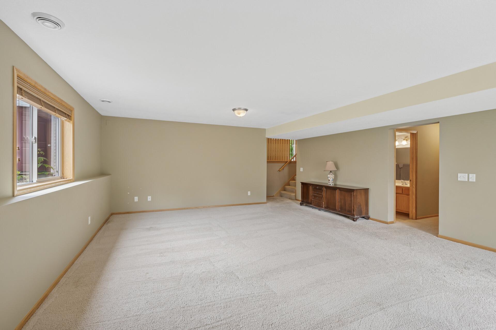 Massive Lower Level Family Room