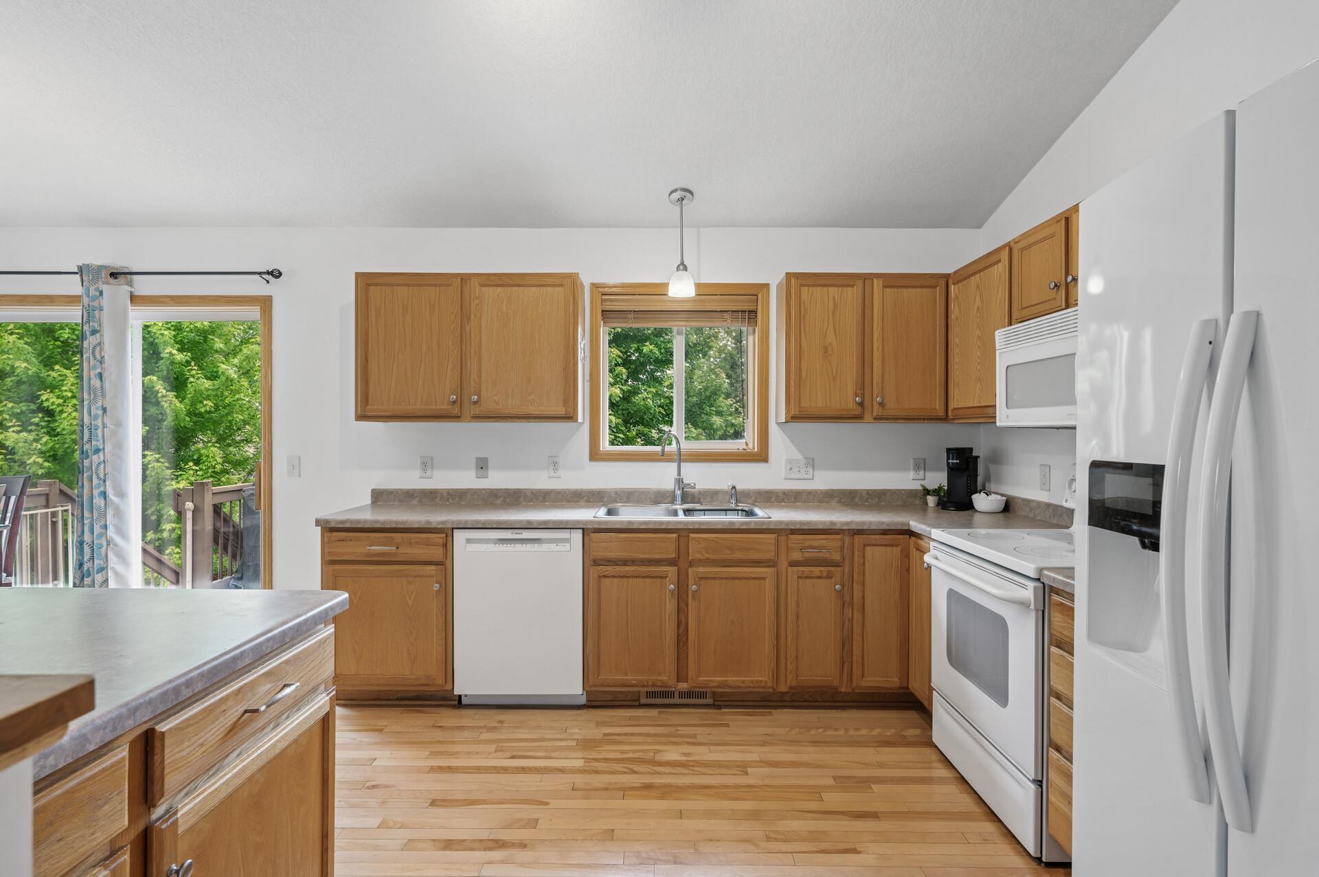 Lots of Cabinet Storage and Counterspace