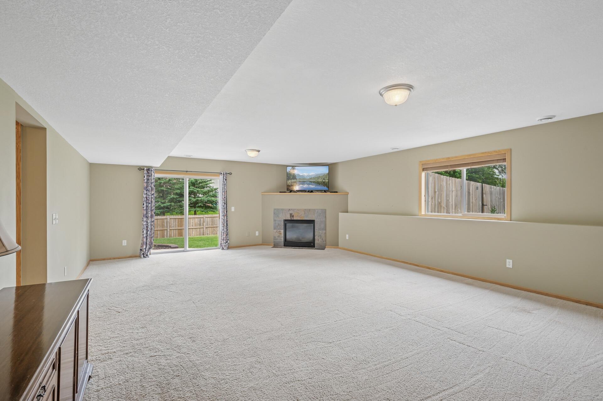 Massive Lower Level Family Room