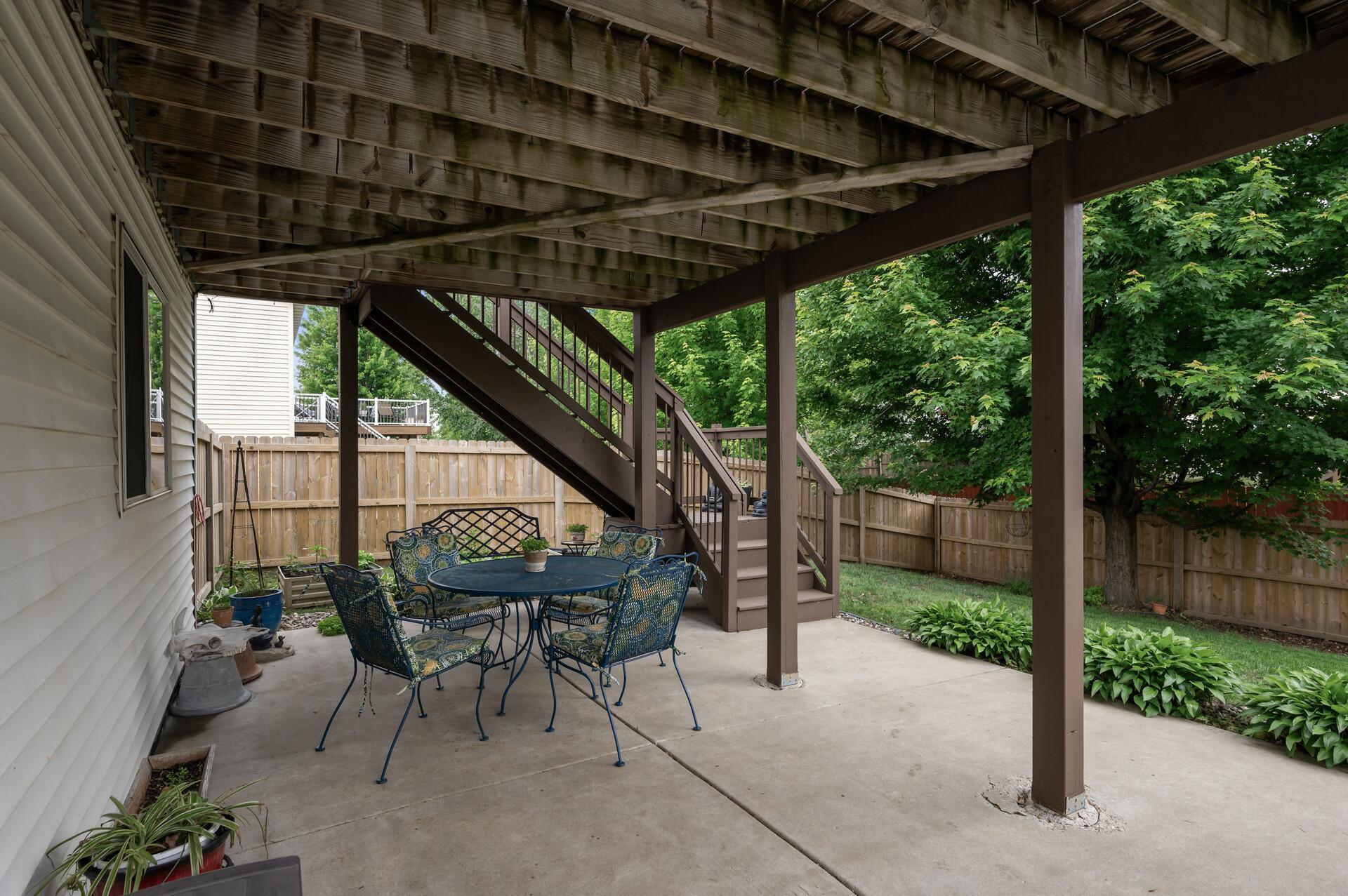 Concrete Patio Area