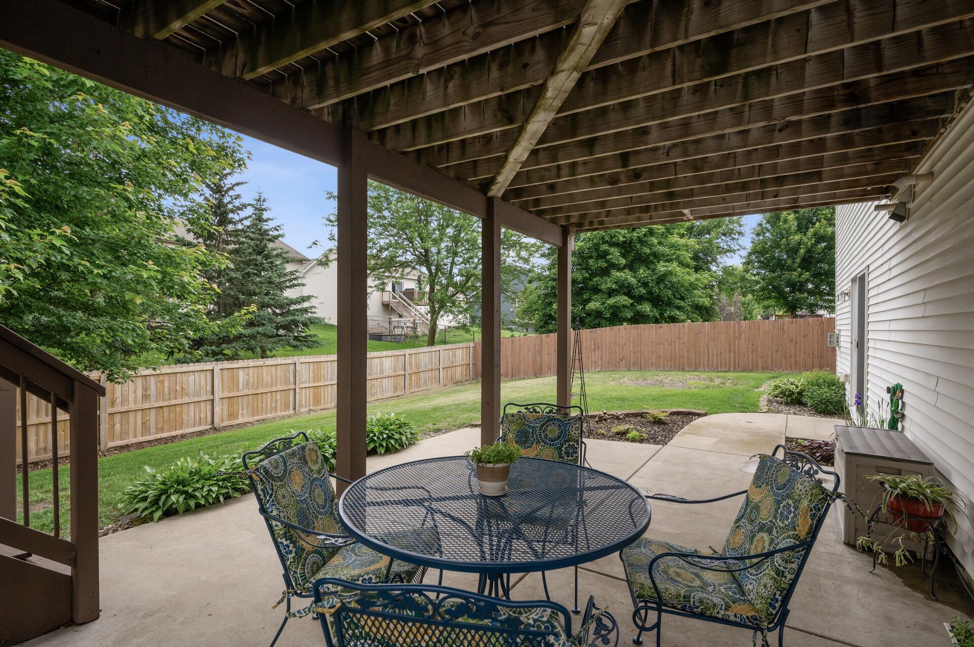 Concrete Patio Area