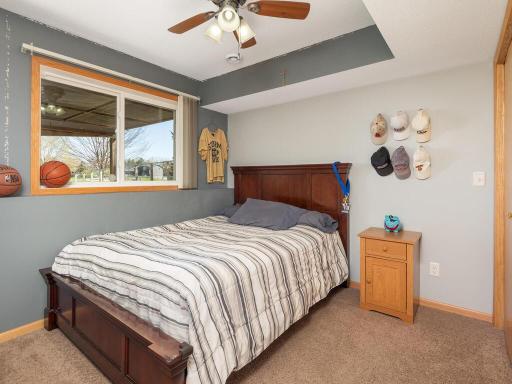 810 Gilfillan Ave, Carver, MN Lower level bedroom.