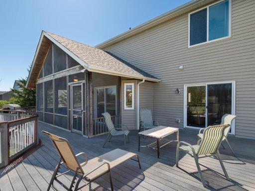 Amazing deck for summertime grilling & fun!