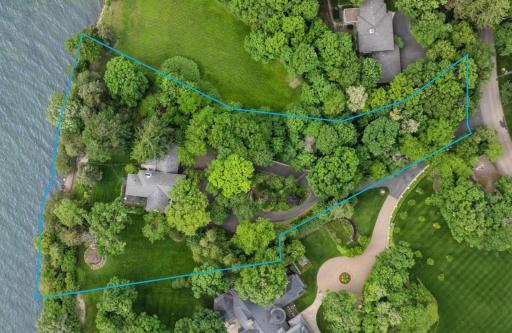 Lot lines are based on survey. Accuracy is not guaranteed.