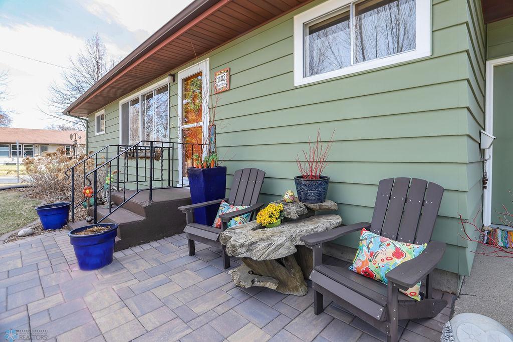 Enjoy the views from this gorgeous paver patio!