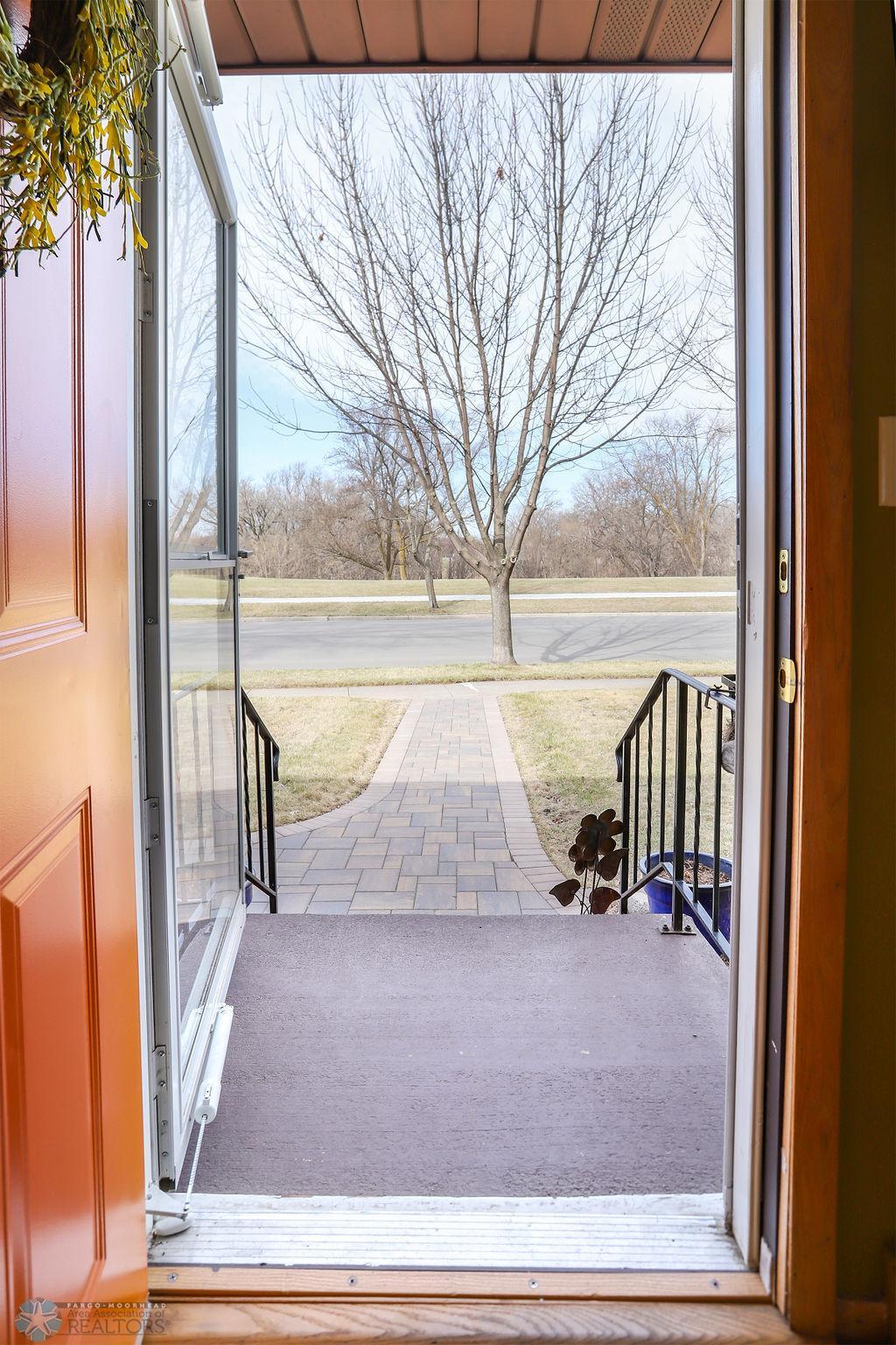 Nature greets you at your front door!