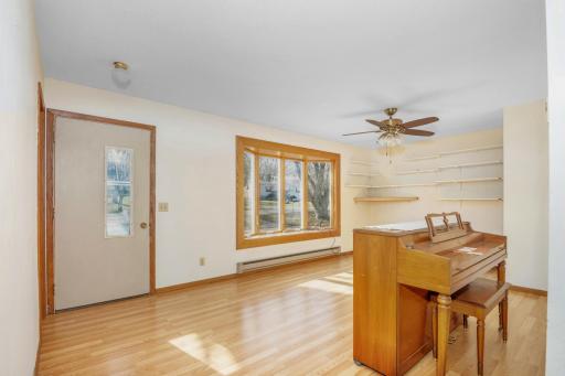 Main Floor Living Room w/ attractive flooring