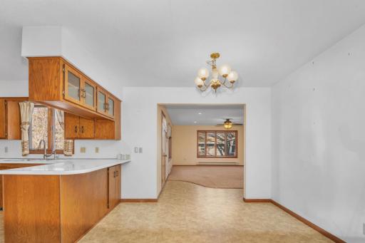 Main Floor Family Room w/ plenty of natural light