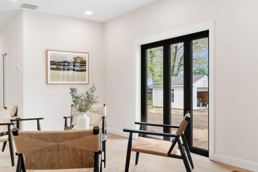 That patio door! Slides open out to your paver patio and 0.54 are lot