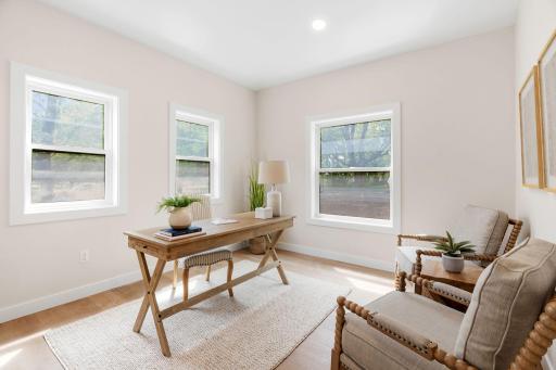 Main floor office could double as a 5th bedroom if wanted