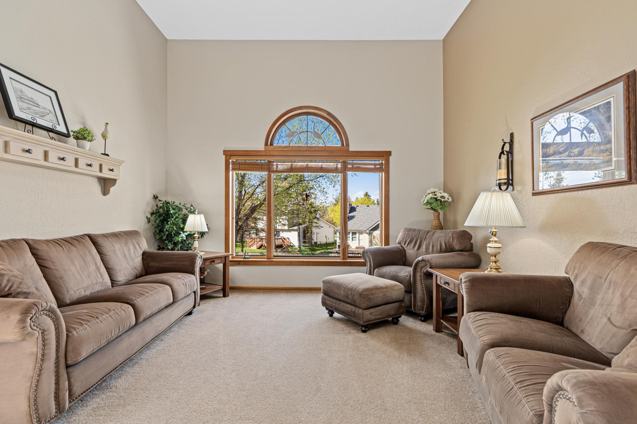 A warm and comfortable space designed for everyday living and easy gathering