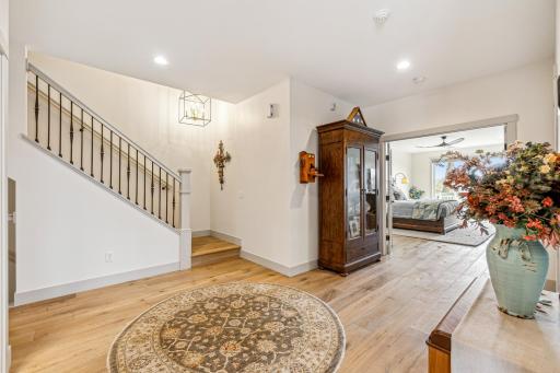 Home is a "smart home" and has a security system with cameras.
