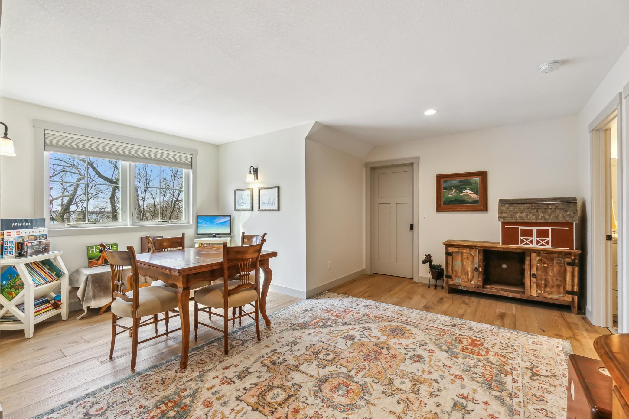 Upper level bonus room with two additional bedrooms and full bath.