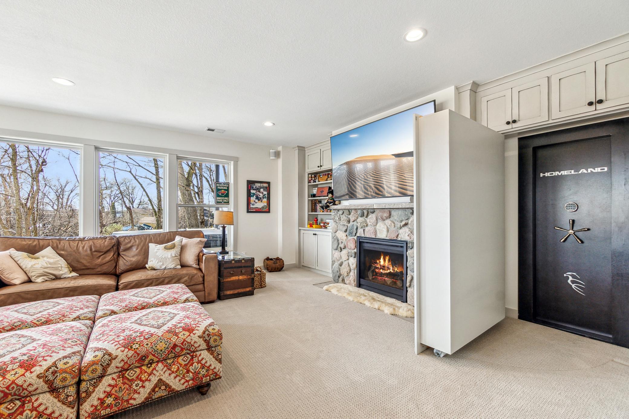 Secret vault room can serve many different needs.