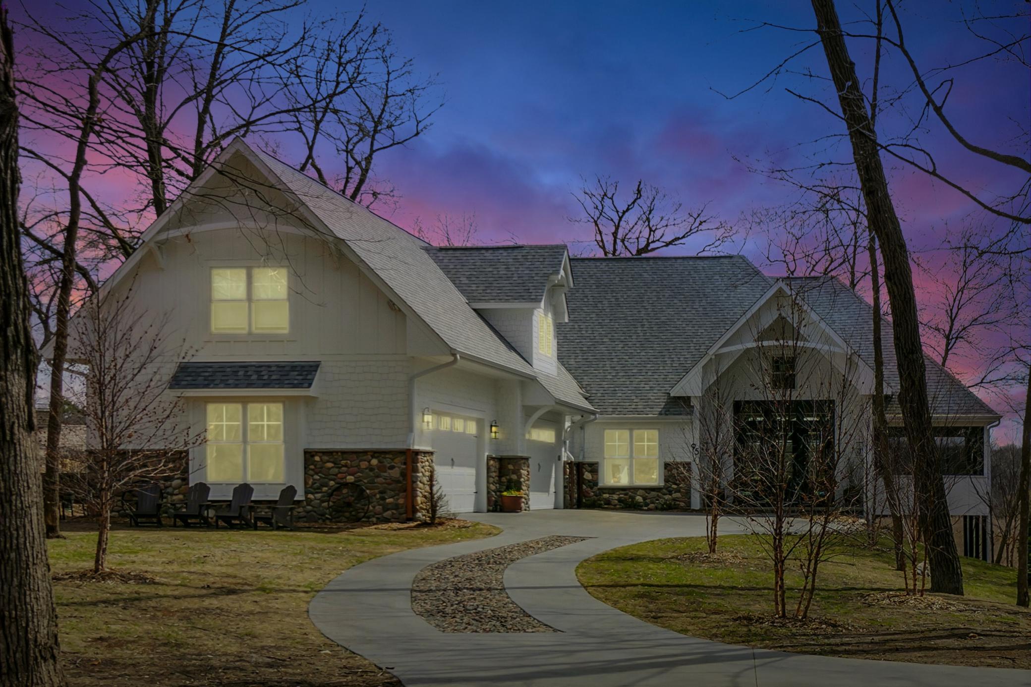 Tonka Bay has a dock program for residents. This home has secured a dock for the 25 season.