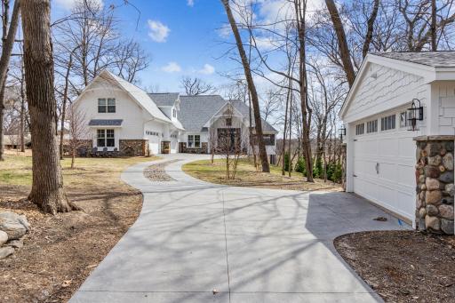 90 amp service in detached heated garage, along with ethernet and security system.
