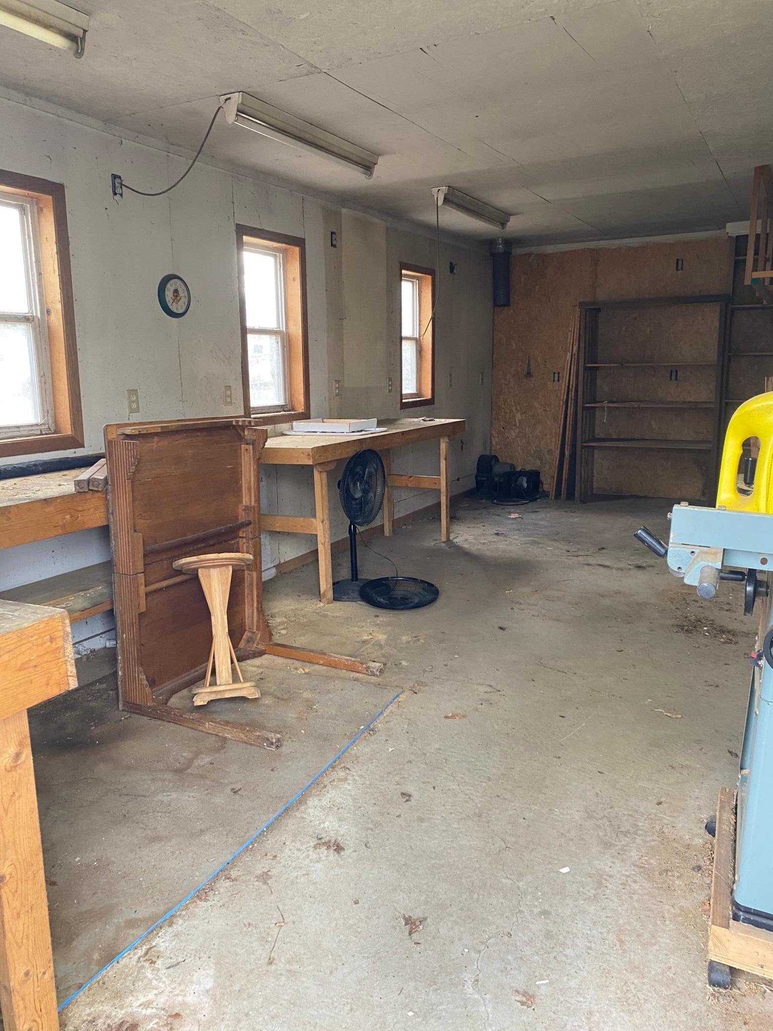 Workshop in the Garage