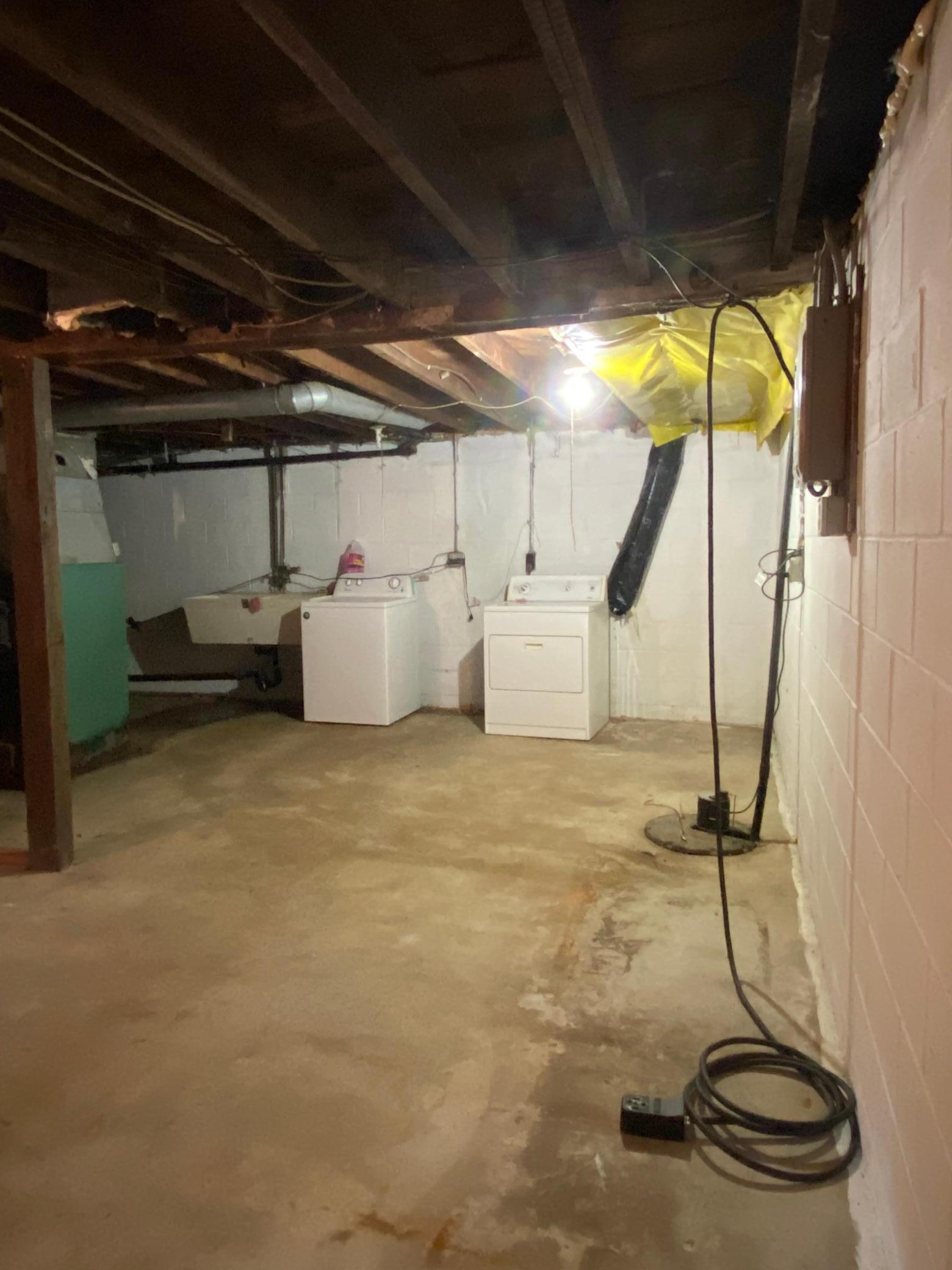 Washer and Dryer included.