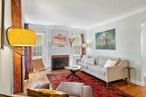 Charming original details combined with modern updates!