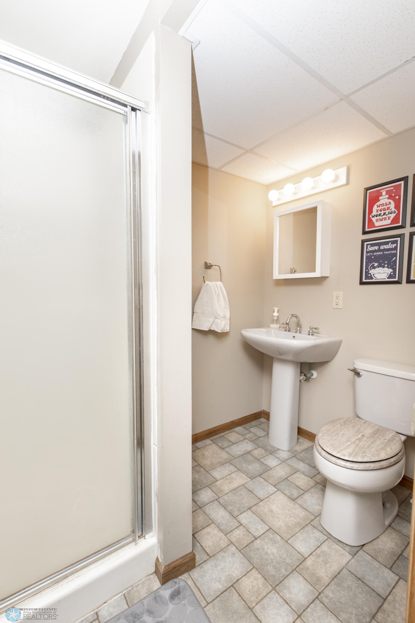 3/4 Bathroom - Basement