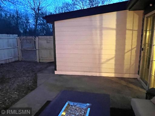 Door in fence
