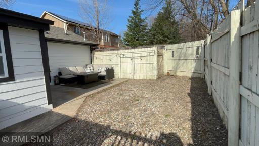Large fenced in Terrace