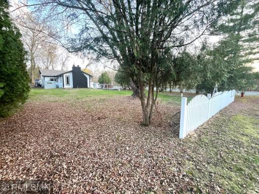Large yard
