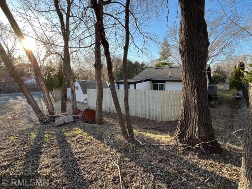 View from back corner of lot