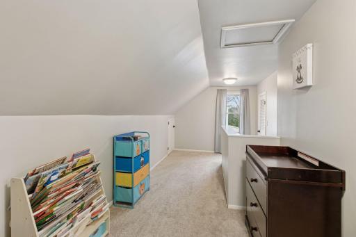 Great flex space for a desk or reading nook