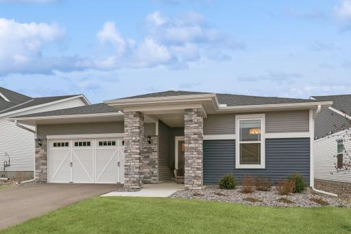 Walk up and see this beautiful, charming portico over the front entry of the home.