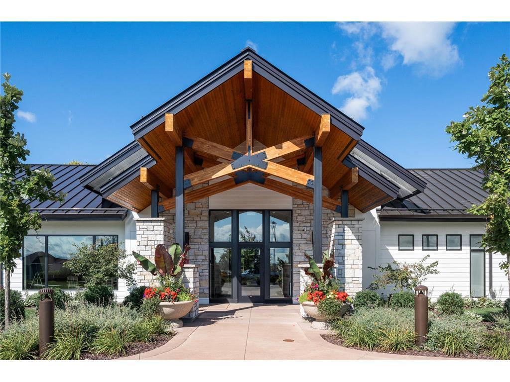 The clubhouse where you will find the recreation room and the fitness center.