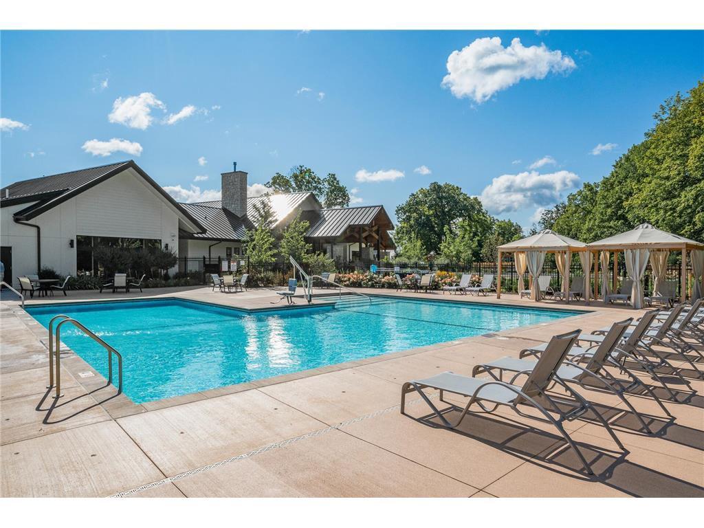 Awesome pool with plenty of spots to sun bathe and relax.
