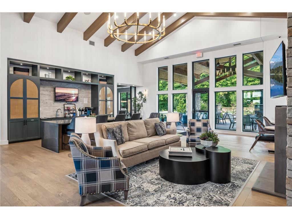 Great room for guests to come and visit or a quick indoor break from the outdoor activities.