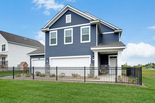 Model home at the Fields of Waconia - the Elder floor plan.