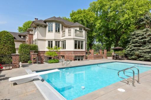 The pool has been completely rebuilt since this photo. There is a new cover, all new pool equipment, new plaster interior & tile work!