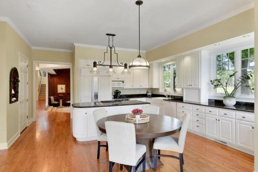 You will love preparing meals in this kitchen! Plenty of room for the whole family to gather.