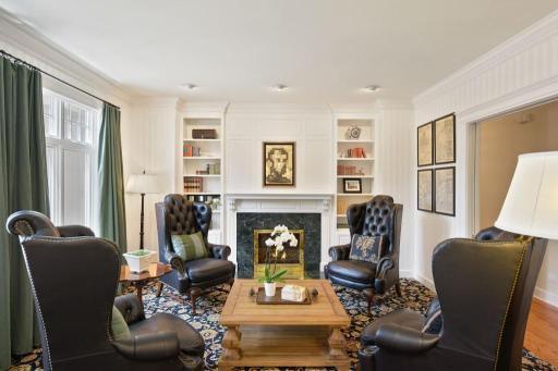 Formal sitting room just off the foyer