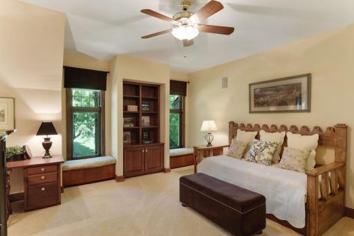 Upper level bedroom with ensuite bath